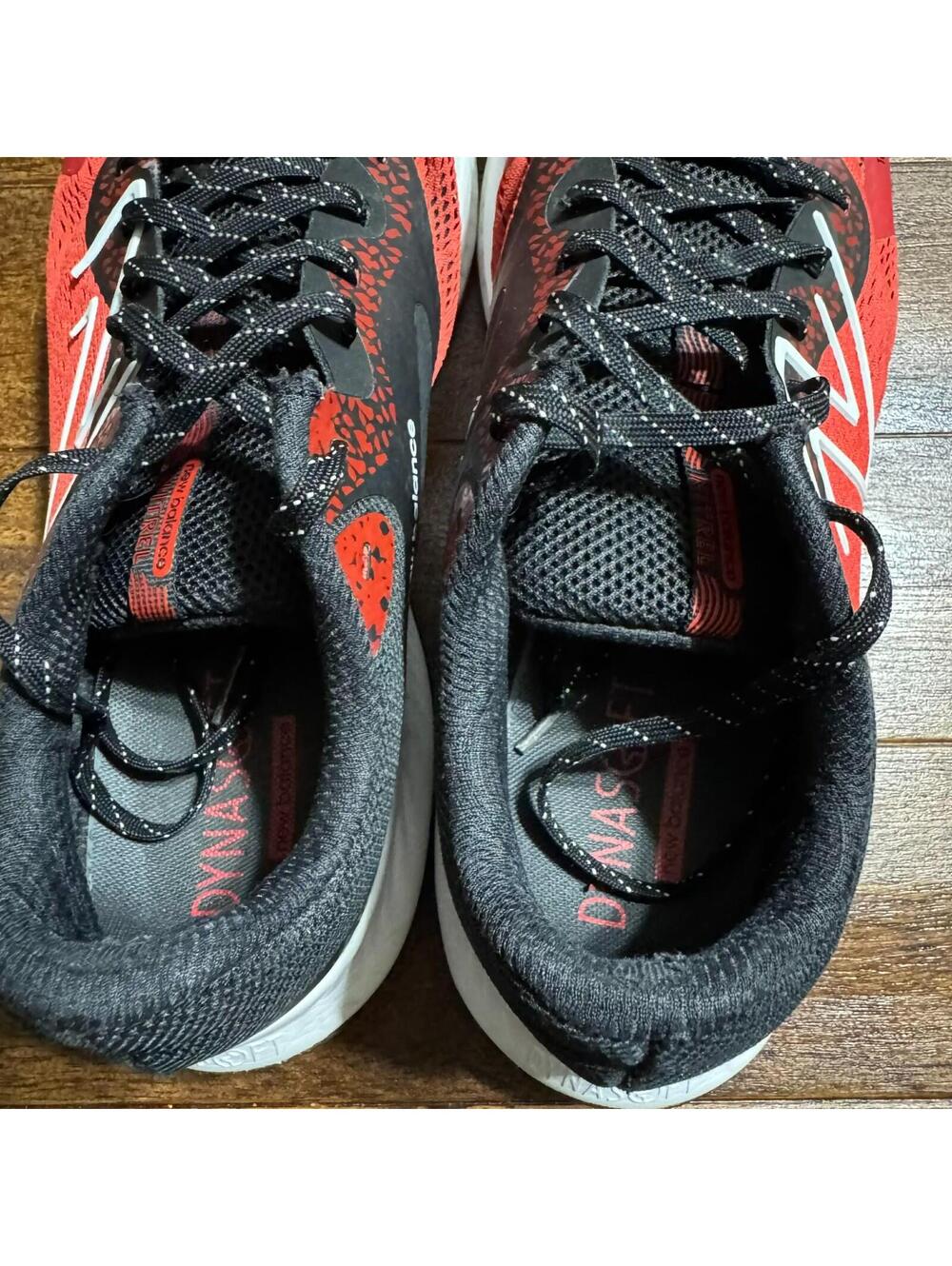 NEW BALANCE MEN'S DYNASOFT NITREL V5 TRAIL RUNNING SHOE RED BLACK SIZE 11 *READ - Picture 14 of 14